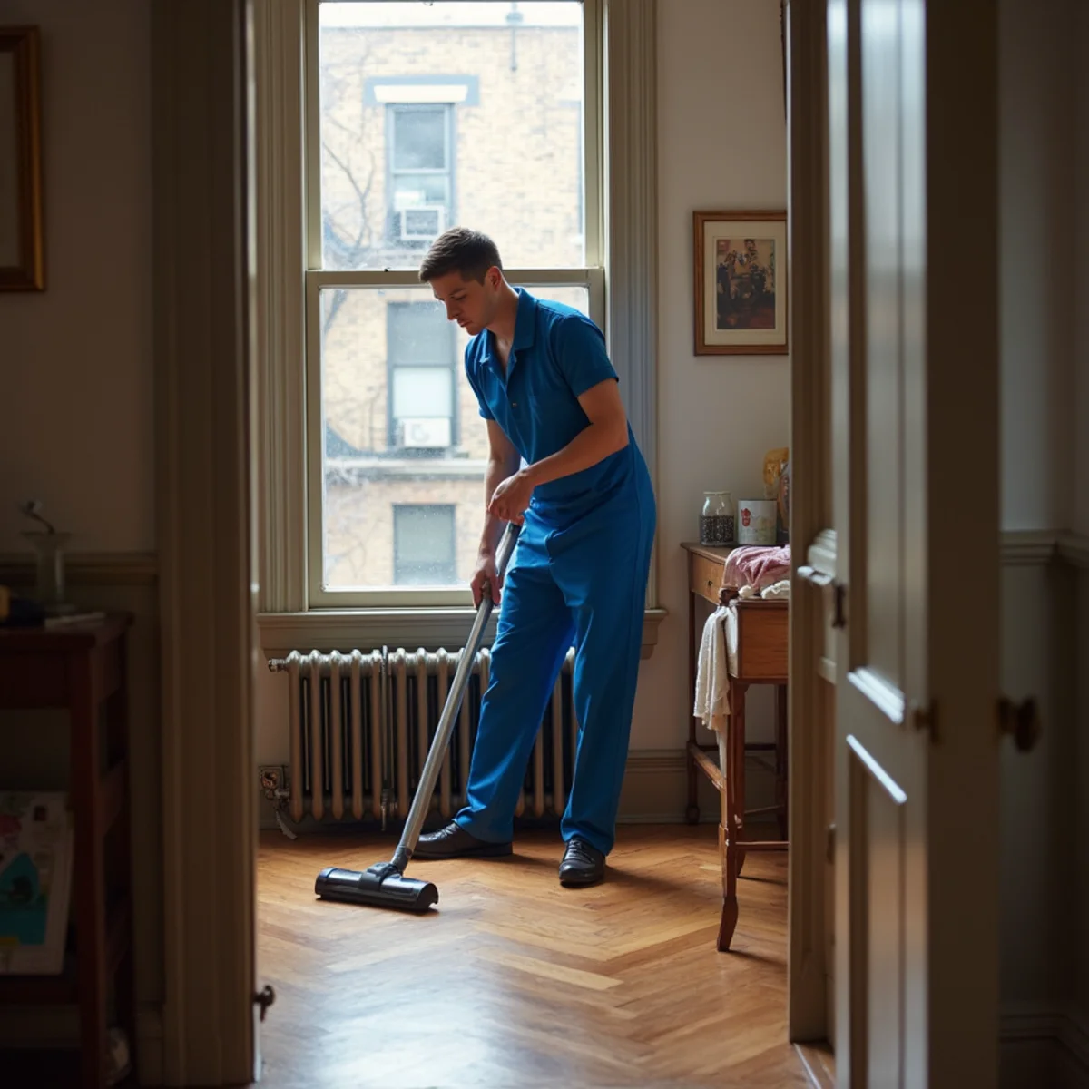Harlem residence prepared for professional house cleaning in New York