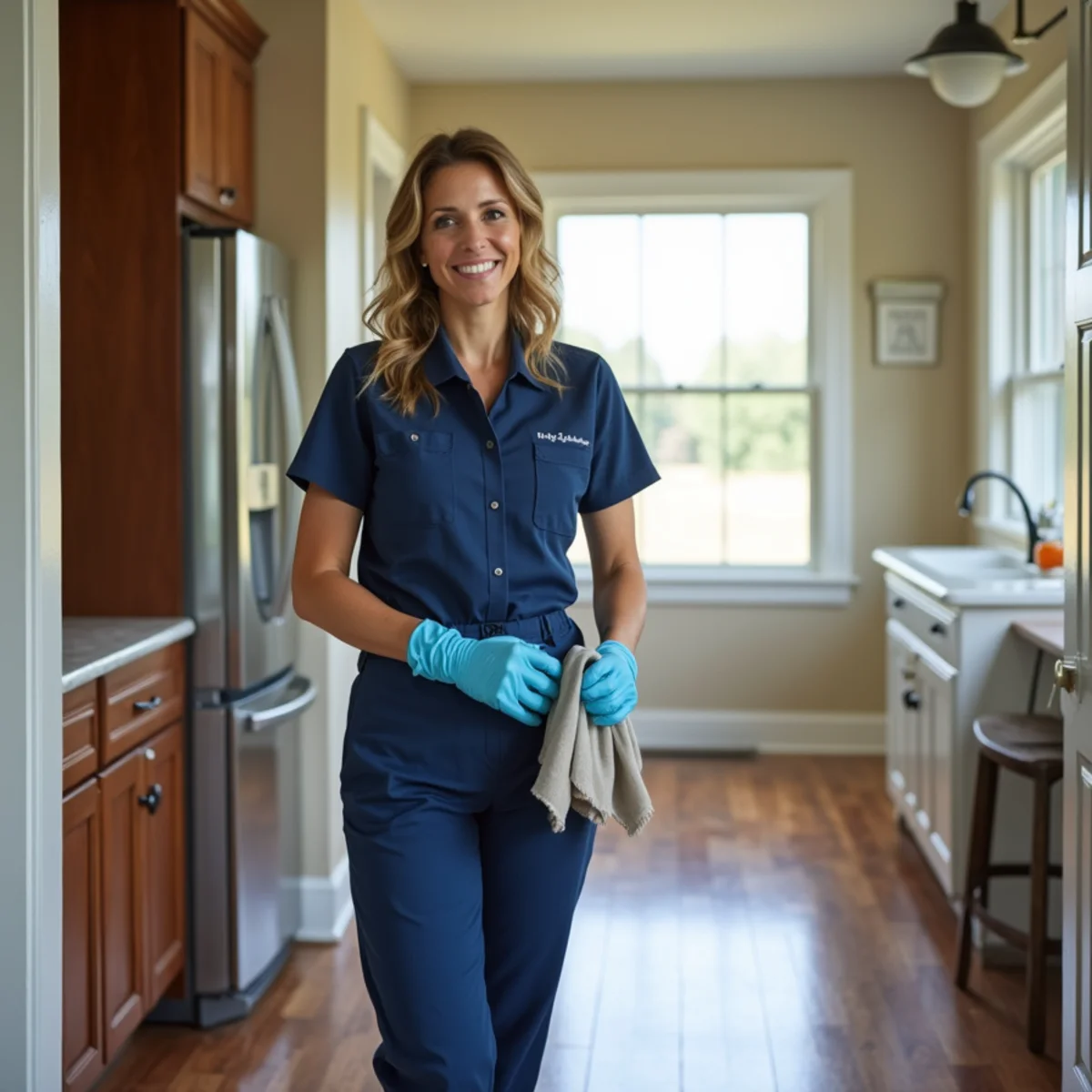 Orange County residence prepared for professional house cleaning in New York