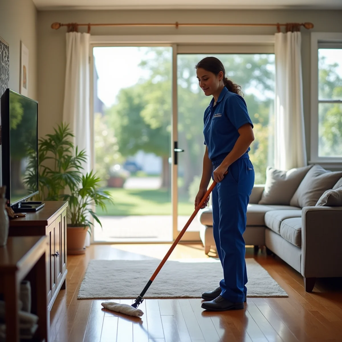 Staten Island residence prepared for professional house cleaning in New York
