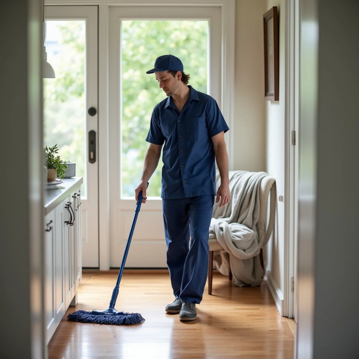 Westchester County residence prepared for professional house cleaning in New York